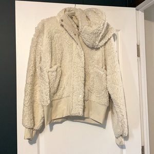 NWT GLYDER hooded sherpa jacket